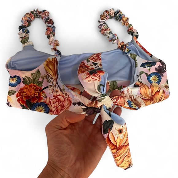Agua Bendita Floral Bikini Size Small/Medium - Picture 7 of 8